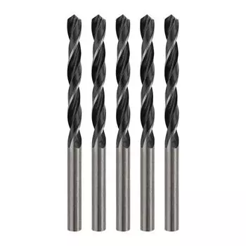 Сверло KRANZ KR-91-0625 по металлу 8,0х117х75 мм HSS (5 шт. в упаковке) DIN 338