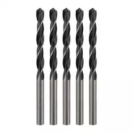 Сверло KRANZ KR-91-0627 по металлу 9,0х125х81 мм HSS (5 шт. в упаковке) DIN 338