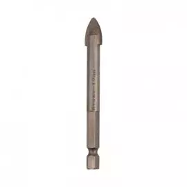 Сверло KRANZ KR-91-0644 по стеклу и керамике10 мм (шестигранный хвостовик)