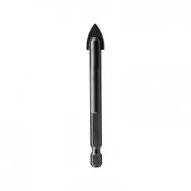 Сверло KRANZ KR-91-0645 по стеклу и керамике 12 мм шестигранный хвостовик