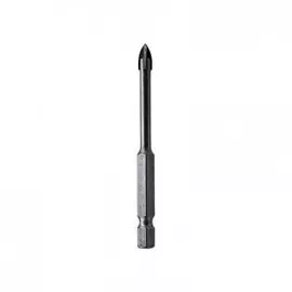 Сверло KRANZ KR-91-0646 по стеклу и керамике 3 мм 4 грани шестигранный хвостовик