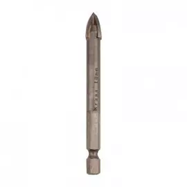 Сверло KRANZ KR-91-0651 по стеклу и керамике10 мм 4 грани шестигранный хвостовик