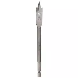 Сверло KRANZ KR-91-0664 перовое по дереву 14х152 мм (шестигранный хвостовик)