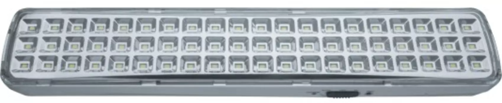 Светильник эвакуационный Navigator NEF-10 14 335 односторонний, без нанесения, IP40, 4Вт, 110-240В, 240лм, Li-Ion 3,7 В, 2000 мАч, 360х65х35мм (14335)