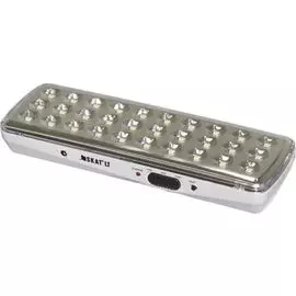 Светильник аварийного освещения Бастион SKAT LT-301200-LED-Li-Ion АКБ 1200 мАч, 30 светодиодов, 2 режима работы, поворотные кронштейны для потолочного