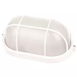 Светильник Camelion 1201S C01 Решётка, макс. мощ. 100Вт, ~230В, E27, до 130°С, овал, НБП 04-100-002