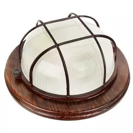 Светильник Camelion 1301D Решётка, макс. мощ. 60Вт, ~230В, E27, до 120°С, круг, НБО 03-60-022 УХЛ3