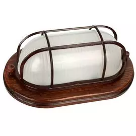 Светильник Camelion 1401D Решётка, макс. мощ. 60Вт, ~230В, E27, до 120°С, овал, НБО 04-60-022 УХЛ3