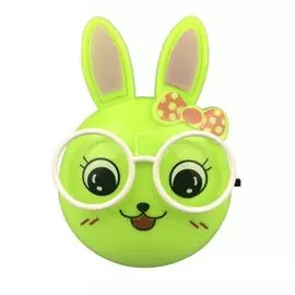 Светильник Camelion™ NL-241 светодиодный ночник, с выключателем, 220В, ''Зайцы очкарики''