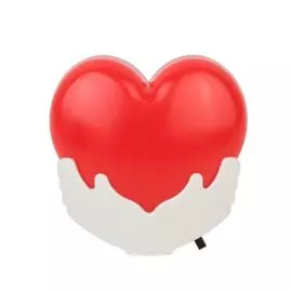 Светильник Camelion NL-246 светодиодный ночник, с выключателем, 220В, ''Сердце''