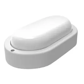 Светильник Gauss 161418312 ЖКХ LITE овал 12W 980lm 6500K 200-240V IP65 160*90*46мм белый LED