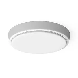 Светильник Gauss 193411215 ЖКХ HALL круг 15W 1100lm 4000K 200-240V IP40 D155*33мм белый LED