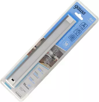 Светильник Gauss 9018531206 сенсорный модель A 6W 400lm 4000K 170-260V 300mm диммируемый IR