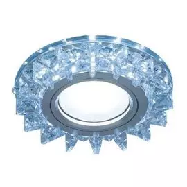 Светильник Gauss BL040 Backlight кругл. кристалл/хром, Gu5.3, LED 4100K 1/40