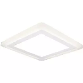 Светильник Gauss BL124 Backlight квадрат.12+4W, LED 3000K, 960лм,190х190x31мм,Ø170, 1/20