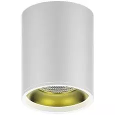 Светильник Gauss HD010 LED накладной HD010 12W (белый золото) 3000K 79x100,900лм,