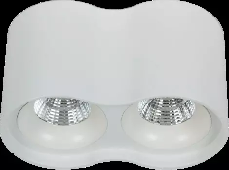 Светильник Gauss HD032 LED накладной 24W (белый/белый) 3000K 180x100*100мм 1600 лм