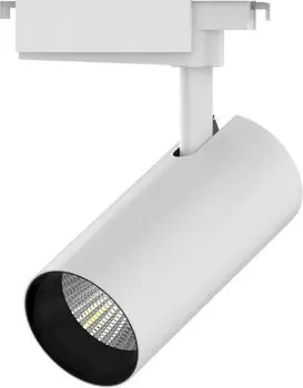 Светильник Gauss TR072 трековый цилиндр 32W 2750lm 4000K 180-240V IP20 75*220мм белый угол 24? LED