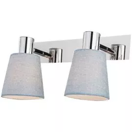 Светильник HIPER H113-2 поворотный 2*E14 chrome/blue