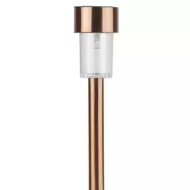 Светильник ЭРА SL-SS30-CPR садовый , солнечная батарея нерж. сталь. медн. 32см (24/1320)