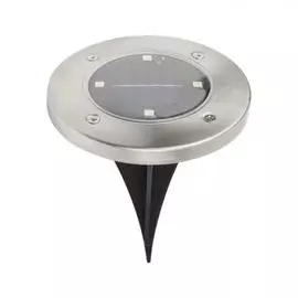 Светильник Lamper 602-246 светодиодный Взлетные Огни LED с аккумулятором солнечной панелью IP65, холодное белое свечение 6500 К, монтаж в грунт