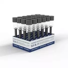 Светильник Lamper SLR-BL-31 602-201 садовый, на солнечной батарее, ширина 47мм Глубина 310мм, пластик, 5В, IP44, 1Вт, черный