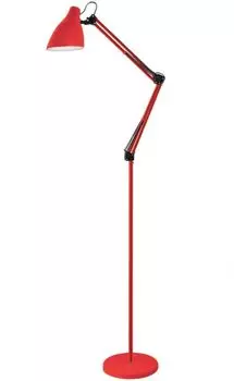 Светильник напольный Camelion™ KD-332 C04 под лампу накаливания, макс. мощ. 40Вт, ~230В, E27, "LOFT" красный, на подставке