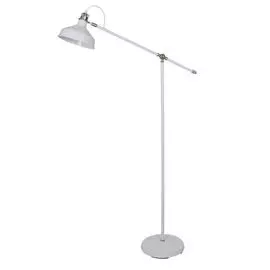 Светильник напольный Camelion KD-425F C71 Camelion 13019 макс. мощ. 40Вт, ~230В, 1хE27, интерьерный, серия "AMSTERDAM" белый + хром, на подставке