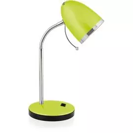 Светильник настольный Camelion™ KD-308 С16 под лампу накаливания, макс. мощ. 40Вт, ~230В, E27, св. зеленый, на подставке