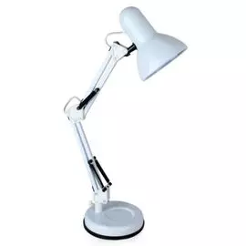 Светильник настольный Camelion KD-313 С01 под лампу накаливания, макс. мощ. 40Вт, ~230В, E27, белый,