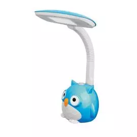 Светильник настольный Camelion KD-855 С06 светодиодный, 5Вт, ~230В, 280лм, 6500К, голубой, на подставке