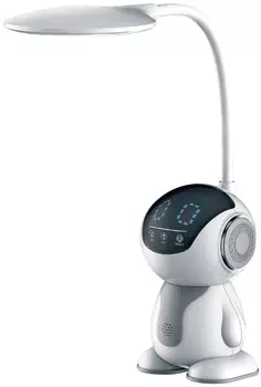 Светильник настольный Camelion KD-858 С01 светодиодный, 3,5Вт, ~230В, 220лм, 3000К/4000К/6000К, белы