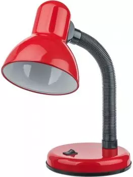 Светильник настольный Navigator NDF-D026-60W-R-E27 61 638 60Вт, 230В, Е27, красный, на подставке, провод 1м (61638)