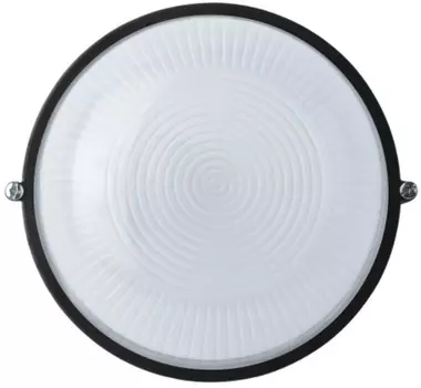 Светильник Navigator NBL-R1-60-E27/BL IP54, без решетки, 60Вт, 230В, Е27, 175х75мм, черный (94811)