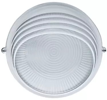 Светильник Navigator NBL-R3-60-E27/WH IP54, «Реснички», 60Вт, 230В, Е27, 175х85мм, белый (94817)