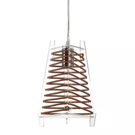 Светильник подвесной HIPER H085-4 E27 коричневый