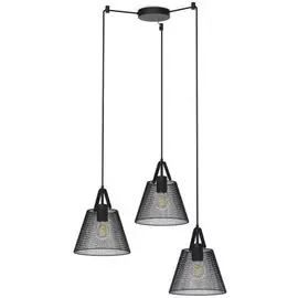 Светильник подвесной HIPER H155-2 3*E27 black