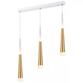 Светильник подвесной HIPER H822-1 LED 37Вт белый/золотой