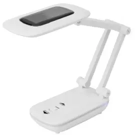 Светильник Rexant 75-0217 настольный Сиквел Про c солнечной панелью и с ночником, 220 В, LED, 5 Вт, 4000 К, бесступенчатое диммирование, заряжаемый, 2