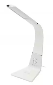 Светильник Rexant 75-0223 настольный Cloud LED 2700-6500К, встроенная беспроводная и проводная USB-зарядка устройств, диммер, гибкий поворот