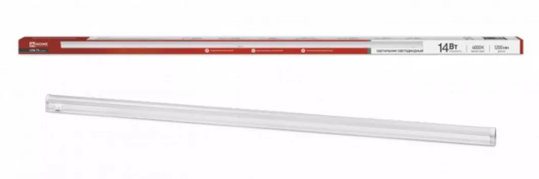 Светильник светодиодный IN HOME 4690612008769 СПБ-Т5 14Вт 4000К 230В 1260лм IP40