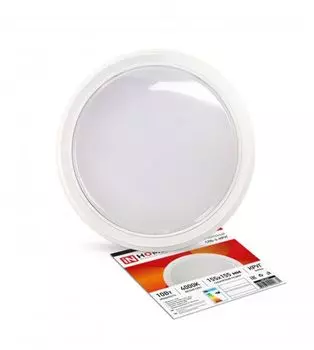 Светильник светодиодный IN HOME 4690612020631 СПБ-2-КРУГ 10Вт 230В 4000К 800лм 155мм, белый