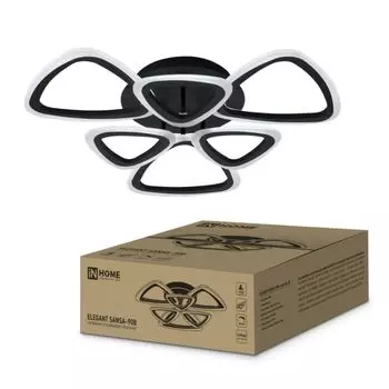 Светильник светодиодный IN HOME 4690612035376 ELEGANT SANSA-90В 90Вт 230В 3000-4000-6500К 7000лм 650х650х130мм с пультом ДУ