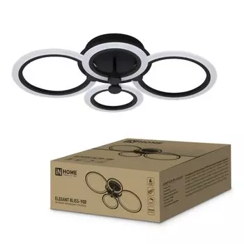Светильник светодиодный IN HOME 4690612035451 ELEGANT BLISS-90В 90Вт 230В 3000-4000-6500К 7000лм 610х400х130мм с пультом ДУ