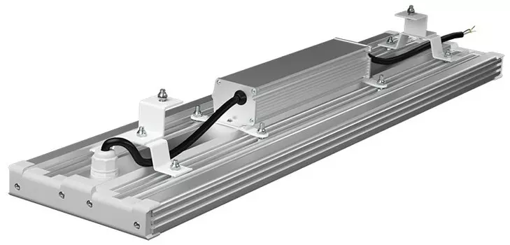 Светильник светодиодный накладной WOLTA Pro ДСП03-100-202-5К-У Г60 АВРОРА накладной монтаж (уголки) 100Вт 5000К IP65 прозрачный