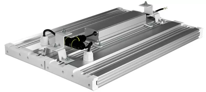 Светильник светодиодный накладной WOLTA Pro ДСП03-160-202-4К-У Г60 АВРОРА накладной монтаж (уголки) 160Вт 4000К IP65 прозрачный