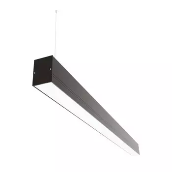 Светильник светодиодный WOLTA Pro ДСО01-54-301-4К-Ч ПРОФИЛЬ черный матовый