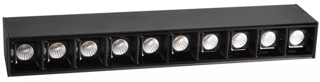 Светильник светодиодный WOLTA WMLS-20W/06B трековый 20Вт 4000К 48В IP40 Магнитный чёрный