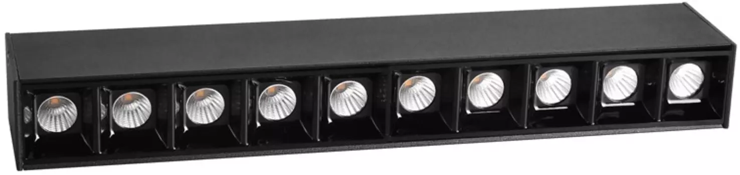 Светильник светодиодный WOLTA WMLY-20W/06B трековый 20Вт 3000К 48В IP40 Магнитный чёрный