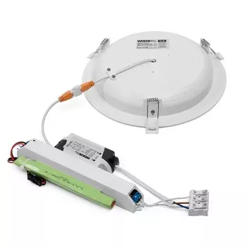 Светильник светодиодный встраиваемый WOLTA Pro ДВО06-30-041-4К ДАУНЛАЙТ c БАП (1 час) 30Вт 4000К матовый